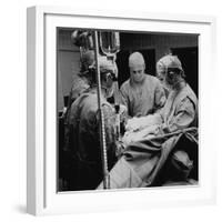 Open-Heart Surgery at the National Institute of Health, 1955-null-Framed Photo