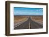 Open Highway in New Mexico-FiledIMAGE-Framed Photographic Print