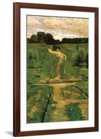 Open Land-Childe Hassam-Framed Art Print