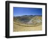 Open Pit Mine, Pit is 3800M Across and 720M Deep, Utah-Tony Waltham-Framed Photographic Print