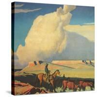 Open Range, 1942-Maynard Dixon-Stretched Canvas