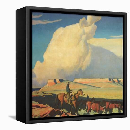 Open Range, 1942-Maynard Dixon-Framed Stretched Canvas