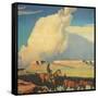 Open Range, 1942-Maynard Dixon-Framed Stretched Canvas