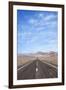 Open Road Paved Highway with No Traffic in Atacama Desert, Chile, South America-Kimberly Walker-Framed Photographic Print