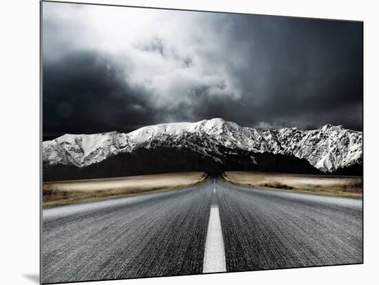 Open Road-PhotoINC-Mounted Photographic Print