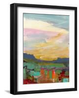 Open Roads IV-Marabeth Quin-Framed Art Print