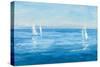 Open Sail with Turquoise-Julia Purinton-Stretched Canvas