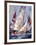 Open Sails I-Brent Heighton-Framed Art Print