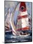 Open Sails II-Brent Heighton-Mounted Art Print