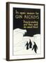 Open Season for Gin Rickeys-null-Framed Art Print