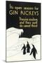 Open Season for Gin Rickeys-null-Mounted Art Print
