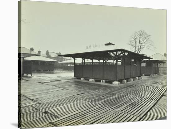 Open Sided Class Sheds, Brent Knoll Open Air School, Forest Hill, London, 1928-null-Stretched Canvas