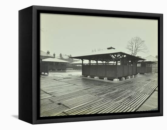 Open Sided Class Sheds, Brent Knoll Open Air School, Forest Hill, London, 1928-null-Framed Stretched Canvas