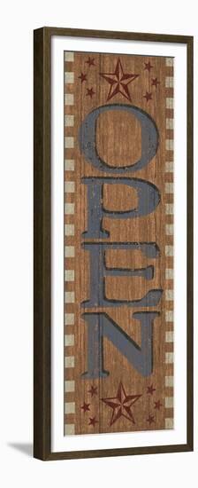 OPEN Sign 2-null-Framed Premium Giclee Print