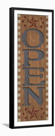 OPEN Sign 2-null-Framed Premium Giclee Print