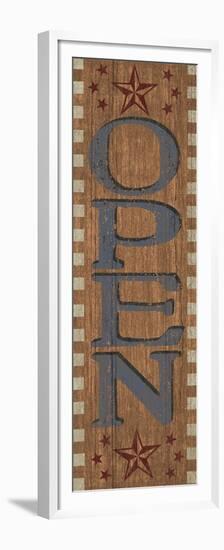 OPEN Sign 2-null-Framed Premium Giclee Print