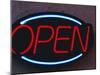 Open Sign-Fraser Hall-Mounted Photographic Print