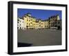 Open Square, Piazza Dell' Anfiteatro, Lucca, Tuscany, Italy, Europe-Morandi Bruno-Framed Photographic Print