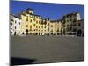 Open Square, Piazza Dell' Anfiteatro, Lucca, Tuscany, Italy, Europe-Morandi Bruno-Mounted Photographic Print