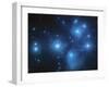 Open Star Cluster Known As the Pleiades, Or Seven Sisters-Stocktrek Images-Framed Photographic Print