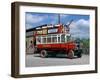 Open Top Bus, Beamish Museum, Stanley, County Durham-Peter Thompson-Framed Photographic Print