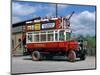 Open Top Bus, Beamish Museum, Stanley, County Durham-Peter Thompson-Mounted Photographic Print