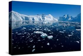 Open Waters in Disco Bay, Greenland-Howard Ruby-Stretched Canvas