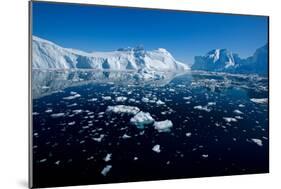 Open Waters in Disco Bay, Greenland-Howard Ruby-Mounted Photographic Print