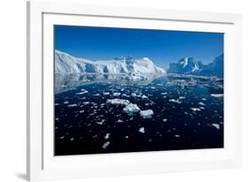 Open Waters in Disco Bay, Greenland-Howard Ruby-Framed Photographic Print