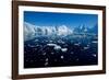 Open Waters in Disco Bay, Greenland-Howard Ruby-Framed Photographic Print