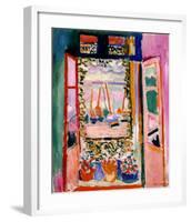 Open Window, Collioure, 1905-Henri Matisse-Framed Art Print