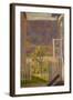 Open Window, Gausdal, 1891-Harald Oscar Sohlberg-Framed Giclee Print