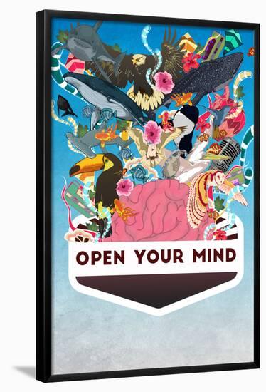 Open Your Mind-null-Framed Poster