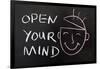 Open Your Mind-Raywoo-Framed Art Print