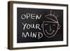 Open Your Mind-Raywoo-Framed Premium Giclee Print