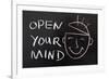 Open Your Mind-Raywoo-Framed Art Print