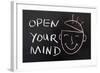 Open Your Mind-Raywoo-Framed Art Print