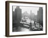 Opened Bridge over River-null-Framed Premium Photographic Print