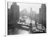 Opened Bridge over River-null-Framed Photographic Print