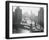 Opened Bridge over River-null-Framed Photographic Print