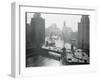 Opened Bridge over River-null-Framed Photographic Print