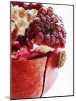 Opened Pomegranate, Close-Up-Dieter Heinemann-Mounted Photographic Print
