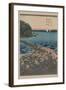 Opening Celebration of Benzaiten Shrine at Enoshima in Soshu-Ando Hiroshige-Framed Art Print