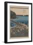 Opening Celebration of Benzaiten Shrine at Enoshima in Soshu-Ando Hiroshige-Framed Art Print