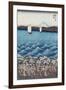 Opening Celebration of Benzaiten Shrine at Enoshima in Soshu-Ando Hiroshige-Framed Giclee Print