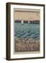 Opening Celebration of Benzaiten Shrine at Enoshima in Soshu-Ando Hiroshige-Framed Art Print