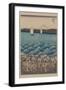 Opening Celebration of Benzaiten Shrine at Enoshima in Soshu-Ando Hiroshige-Framed Art Print