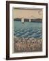 Opening Celebration of Benzaiten Shrine at Enoshima-Ando Hiroshige-Framed Giclee Print