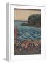 Opening Celebration of Benzaiten Shrine at Enoshima-Ando Hiroshige-Framed Giclee Print