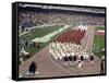 Opening Ceremonies Taking Place at the 19th Summer Olympics-null-Framed Stretched Canvas